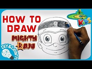 Learn How To Draw Mighty Raju
