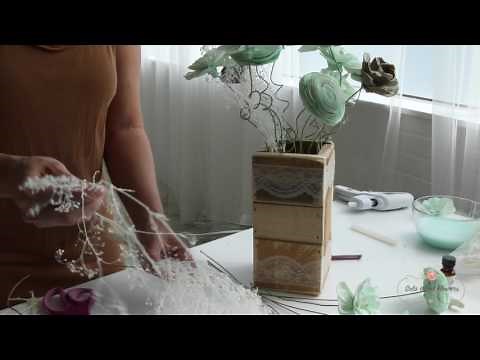 Sola Wood Flowers bouquet tutorial