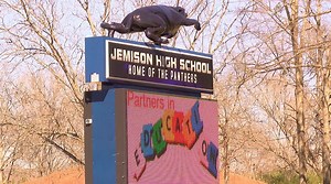 School district cleaning classrooms with disinfecting fogger machines