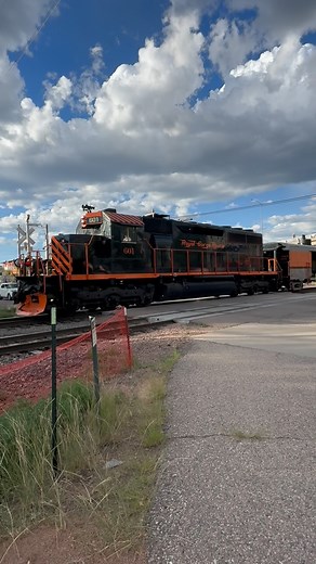 Sunset Models / Golden Gate Depot on Instagram: "🚂✨ Sunset Models spotted the Royal Gorge Route Railroad in action today, and yes, that’s the real deal, not one of ours! We love delivering models to our incredible modelers, but there’s nothing like catching prototypes in the wild wherever we go, like the Royal Gorge’s iconic SD40-2 departing Canon City Colorado’s historic Santa Fe Depot for a winding 20‑mile journey through Colorado’s breathtaking Royal Gorge. Those jaw‑dropping granite walls c