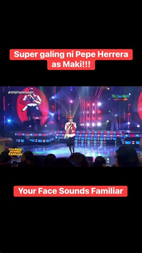 73K views · 944 reactions | Your face sounds familiar Sunday Oct 12, 2025 Pepe Herrera as Maki-Namumula #YFSFisBack #YFST1stWinner #ABSCBN #highlightsシ゚ #trending #Maki | Ruru Starr | Facebook