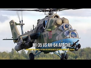 Mi-35 vs AH-64 Apache | Unveiling the Ultimate Attack Helicopter Battle Between Russia and the USA