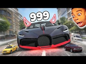 Angry Big Cars💀|999 Speed😱| Extreme Car Driving Simulator🔥|