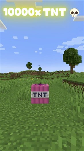 Minecraft but TNT gets 10000x STRONGER 💥