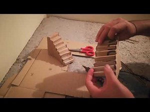 COME COSTRUIRE UN PRESEPE CON CARTONE E CARTA PESTA - parte 1