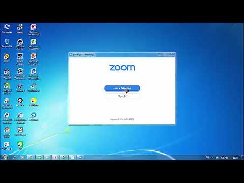 การโหลดโปรแกรม Zoom ไว้ใน พีซี หรือ โน๊ตบุ๊ค