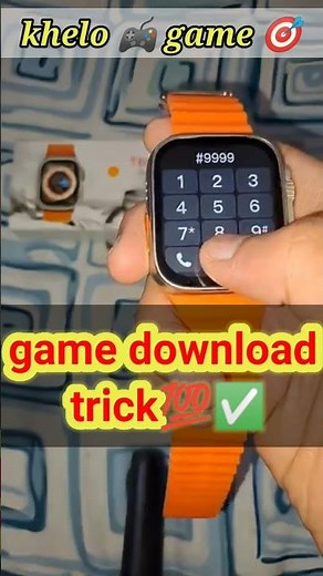 how to download games in t800 || how to download games in smart watch #Viratsec #smartwatch