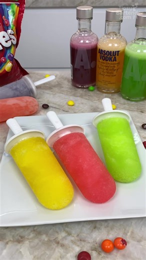 Skittles Vodka Popsicles: Fun Cocktail Recipe