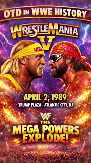 OTD IN WWE HISTORY...WrestleMania 5 #wwe #wrestlemania #otd