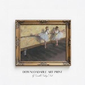 Degas Ballet Dancers Print: Vintage French Art (digital Download) - Etsy