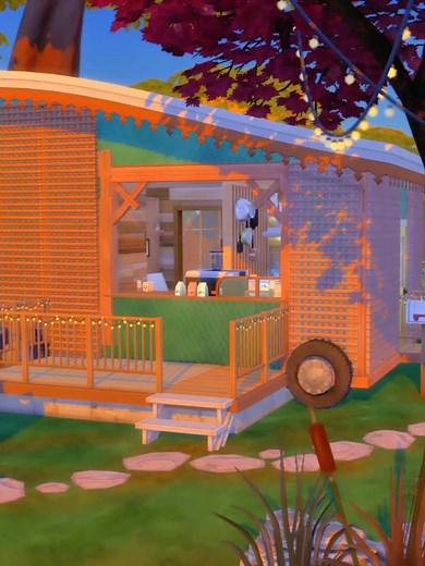 5.4K views · 45 reactions | Come and let me show you how I made this Camper Van/ Home Business come together in The Sims 4 using the new kits! #TheSims4 #speedbuild #sims4 #stopmotion | Creating Simpires | Facebook