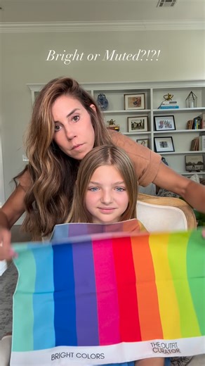 Bloom in Color | Color Analysis on Instagram: "Finding chroma is one key step in color analysis. ✨ Can Avery handle bright, clear colors, or does she shine more with a little gray softness in her palette? Watch closely and tell us what you see… BRIGHT or MUTED? #ColorAnalysis #Chroma #BrightVsMuted #SeasonalColorAnalysis #BloomInColor"