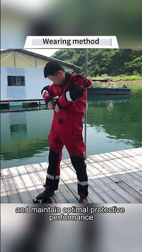 Water Rescue Suit | Outdoor Rescue Gear Demo #WaterRescue #RescueGear #PPE #SafetyEquipment