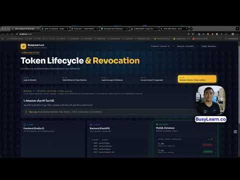 ทำระบบ Login ยังไง? JWT + Refresh Token + Revocation แบบใช้งานจริง (workshop)