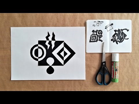 Nōtan (濃淡): Making your first Nōtan design, with Rob the Art Teacher