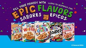 Cinnamon Toast Crunch Breakfast Cereal, Crispy Cinnamon Cereal, Mega Size, 27 oz