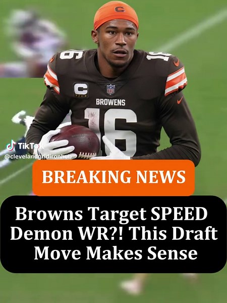 Fast… explosive… but risky 👀 Browns might be cooking something here #NFLNews #nflupdates #ClevelandBrowns #KCConcepcion #sportsnews