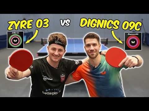 Zyre 03 vs Dignics 09C | With Patrick Franziska