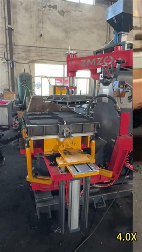 Double-side Molding Machine show time #foundry #machine #factory #aluminum #casting #manufacturing