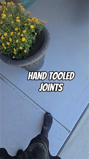 The best type of Control Joints for Concrete #concrete #shorts