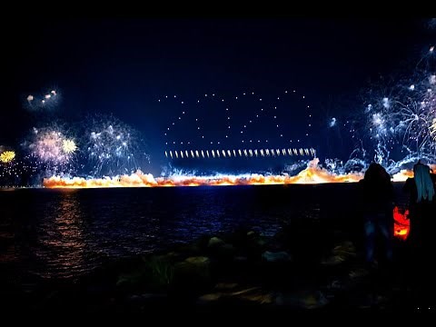 NYE 2020 PYRO DRONE SHOW | SKYMAGIC