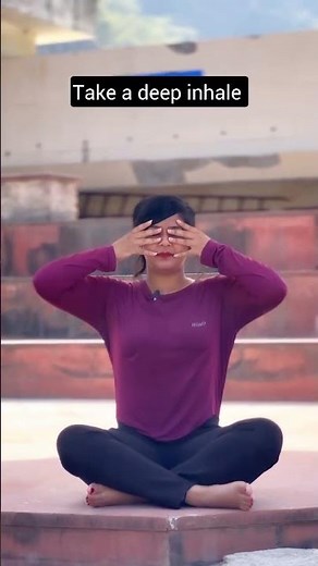 🐝 Bhramari Pranayama / Bumble bee breath 🐝 #yoga #yogawithyoshita #bhramaripranayama #pranayama