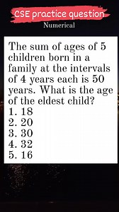 22K views · 99 reactions | CSE practice question / civil service exam reviewer / age problem #civilserviceexam2025 #civilserviceexamination2025 #civilservicespreparation #CSEReview #NAPOLCOM #exampreparation | Arturo Infornon Malag Jr. | Facebook
