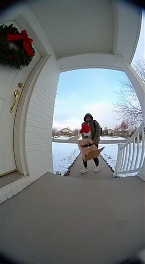 Santa’s Surprise Slap Catches Thief Red-Handed!