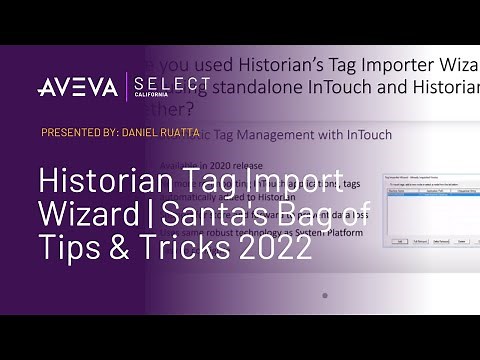 Historian Tag Import Wizard | Santa's Bag of Tips & Tricks 2022