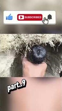 Create a safe secret shelter inside the cave. No food, no water #build survival #build #buildcraft