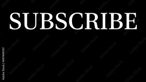 YouTube Channel Subscribe Now YouTube channel short animated outro vedio, 4k, HD, join now, animated white