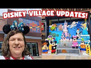 Disney Village Transformation Begins! Full Tour of NEW Shops | Disneyland Paris