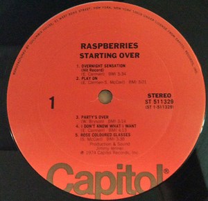 Raspberries - Starting Over