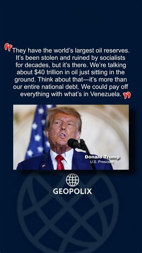 Trump Eyes Venezuelan Oil as Key to Erasing U.S. National Debt