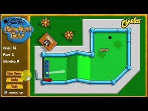 Mini-Putt Golf (Chester Cheetah) - (Flash Game)