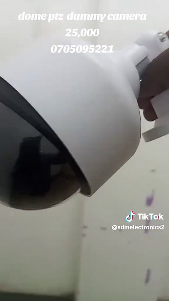 Dome PTZ Dummy Camera with Blinking LED Light