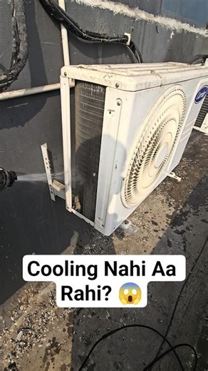 LG AC Cooling Problem 😱 | Outdoor Unit Water Service | Full Cleaning