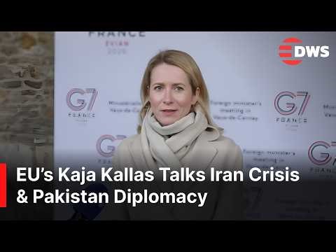 WATCH NOW: EU Chief Kaja Kallas Explains How G7 Plans to Stop Iran War With Pakistan’s Support |AC14