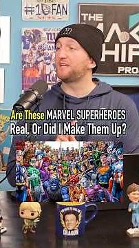 REAL Or MADE UP Marvel Superheroes?! How’d You Do! #shorts #marvel #mcu #superheroes #guess