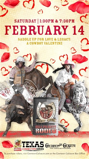 Get those tickets NOW for the Bill Pickett Invitational Rodeo happening SATURDAY at 1:30PM and 7:30PM! Saddle up for love and legacy as the Bill Pickett Invitational Rodeo celebrates 42 years, where history, culture, and excitement collide! Honoring the legendary Black Cowboys and Cowgirls whose grit and skill helped build the West, BPIR is an unforgettable experience—families come to celebrate, learn, and be wowed by thrilling competition, electrifying reenactments, and rich storytelling that k