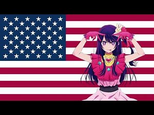 Ai Hoshino Sings The National Anthem of the USA, AI Cover