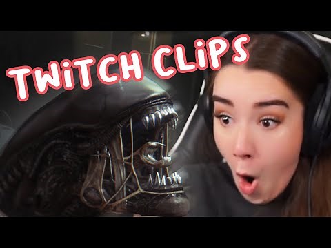 FUNNY Twitch Clips - Alien: Isolation VS MissMikkaa