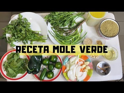 How to prepare green mole