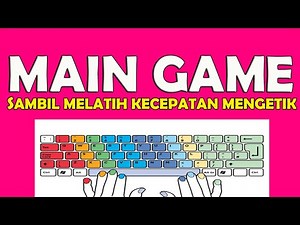 Belajar kecepatan mengetik sambil bermain game, Pasti Seru banget | Kunci Kantor |