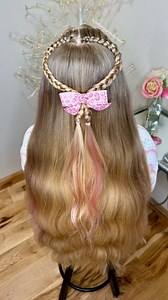 14K views · 970 reactions |  We did a pretty braided half up hairstyle with double dutch lace braids and a bow!  | Paisley’s Petals | Facebook