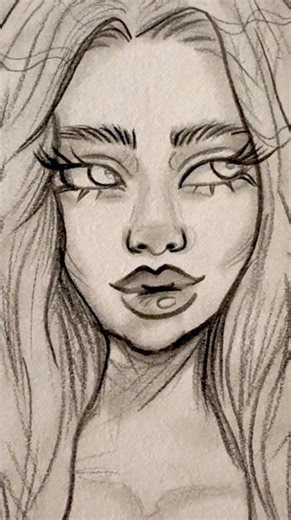 Think This Drawing Is Hard? I’ll Show You How Easy It Really Is | Beautiful Girl sketch