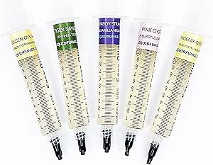 Amazon.com : Liquid Culture Syringe 5 Pack - Warm Weather Mushroom Mycology Starter Pack - Grow warm weather mushrooms on agar, grain, straw, or standard master mix hardwood blocks : Patio, Lawn & Garden