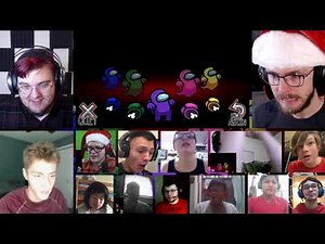 AMONG US SONG (Ambush) LYRIC VIDEO - DAGames [REACTION MASH-UP]#1040