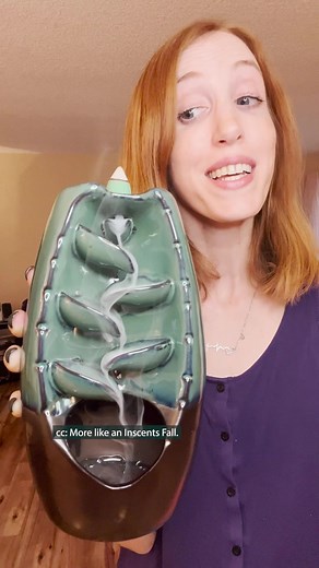 So cozyyyy!!! @Inscents Waterfall @inscents.fountain #obsessed #irecommend #cozythings #relatable #comedy #relatablecomedy #inscents #insence #theperfectgift #cc