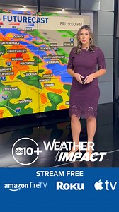 10K views · 52 reactions | ABC10's Carley Gomez gives an update on the storm impacting our region. Stay up to date on the weather forecast with the ABC10+ streaming app. Use it to watch our extended forecasts or any newscast at whatever time works for you. | ABC10 | Facebook